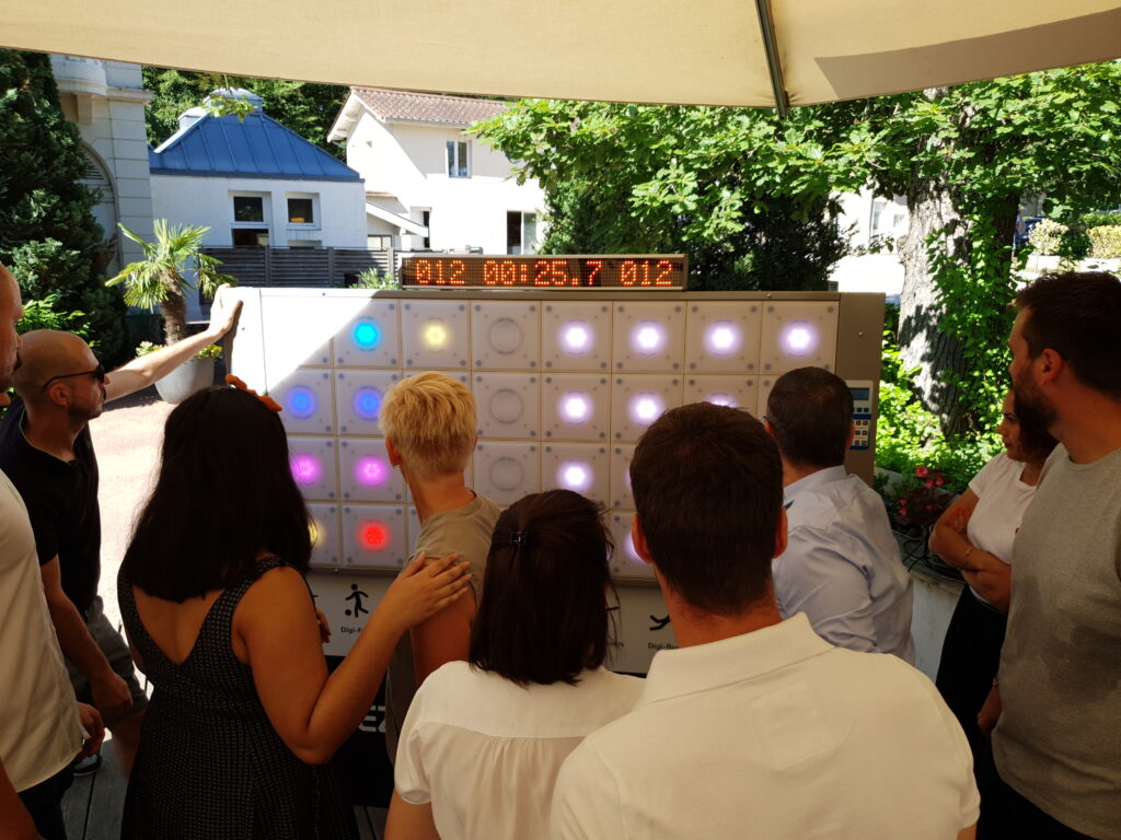 Le mur interactif - Animation